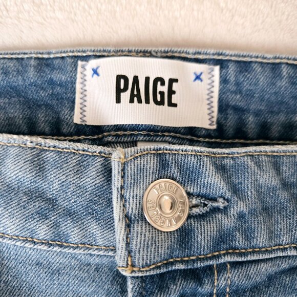 PAIGE Leenah Wide Leg Jean distressed, size 29 - Picture 6 of 16